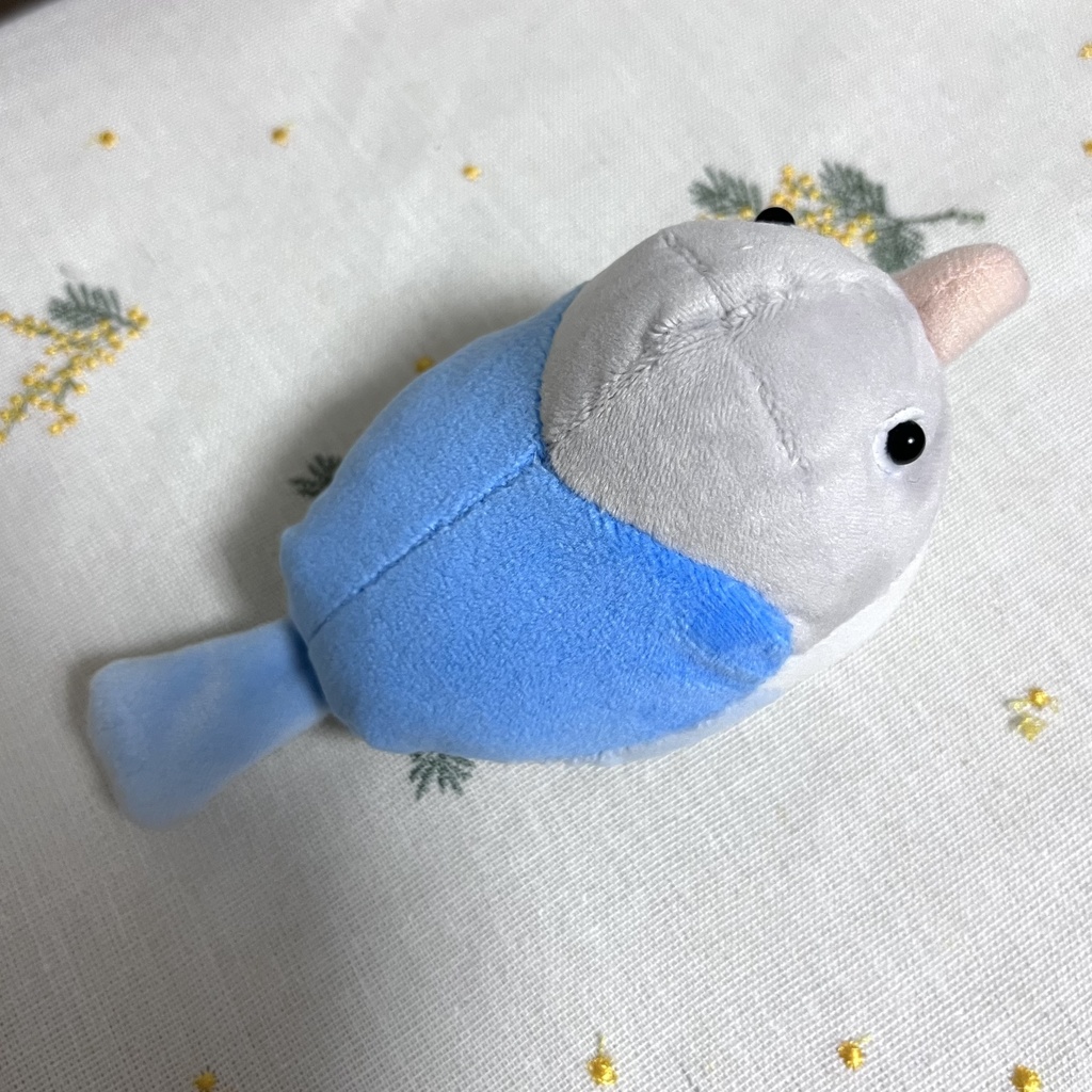 ボタンインコ(ブルー)ぬいぐるみ