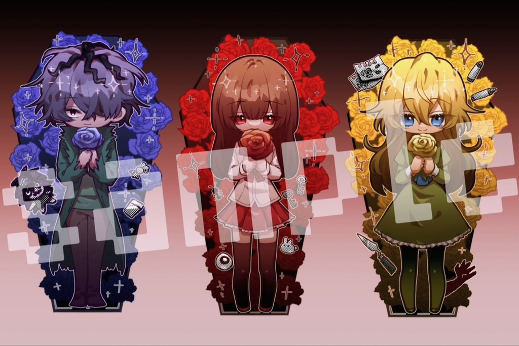 Ib アクリル キーホルダー & フィギュア