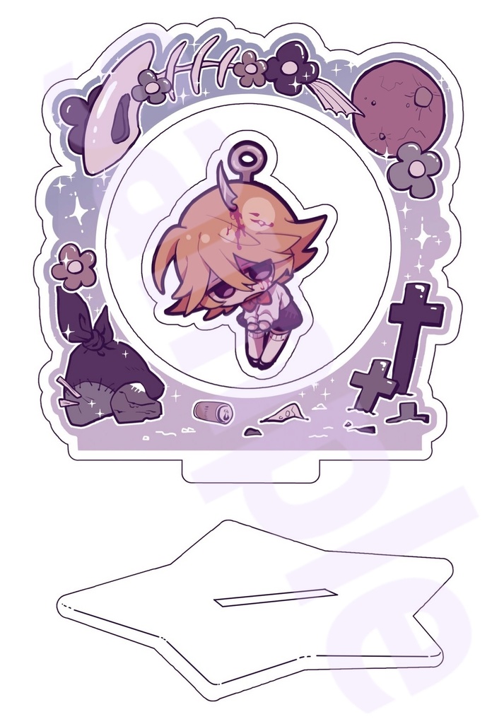 釣針くん ゆらゆらアクリルスタンド