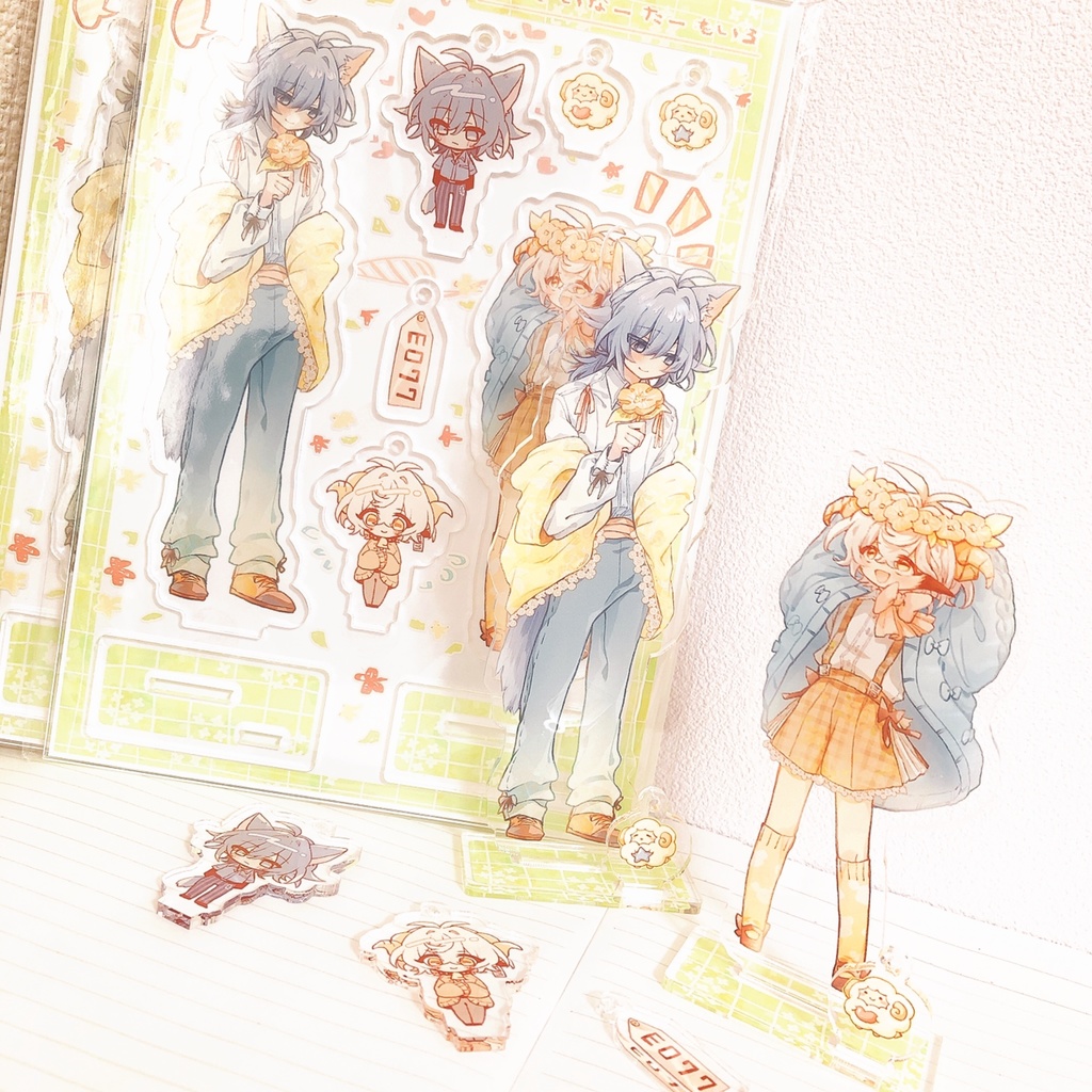 「そふといなーたーもいる」アクリルグッズ