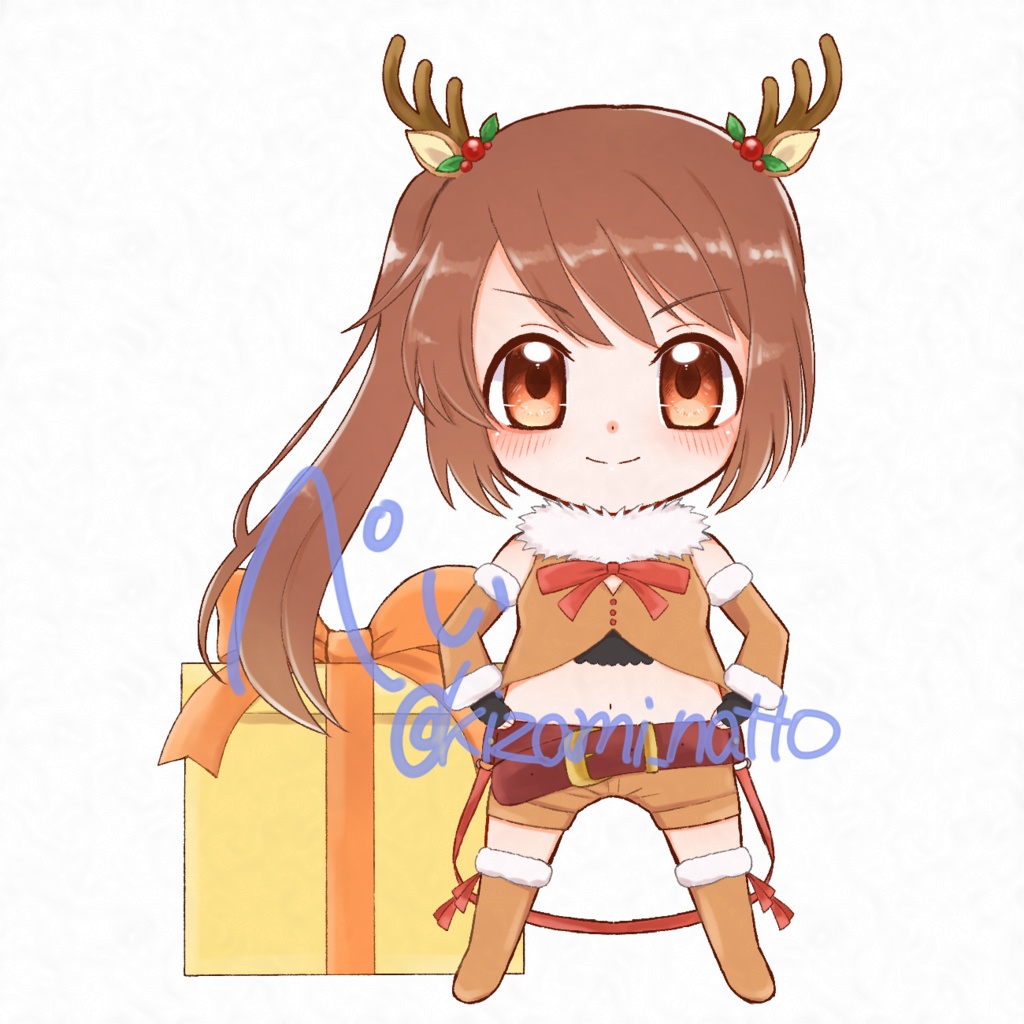 みかづき荘クリスマスアクリルキーホルダー