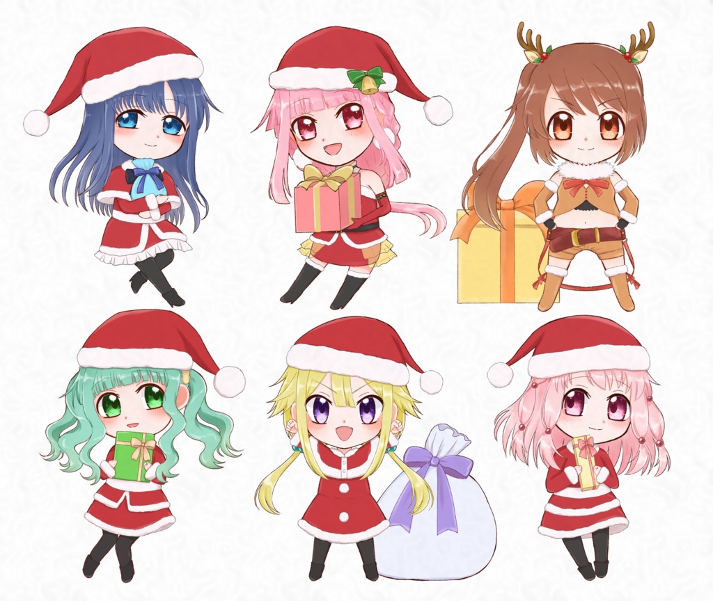 みかづき荘クリスマスアクリルキーホルダー