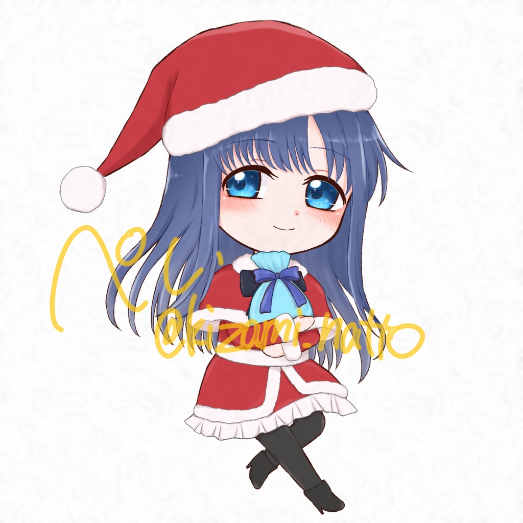 みかづき荘クリスマスアクリルキーホルダー