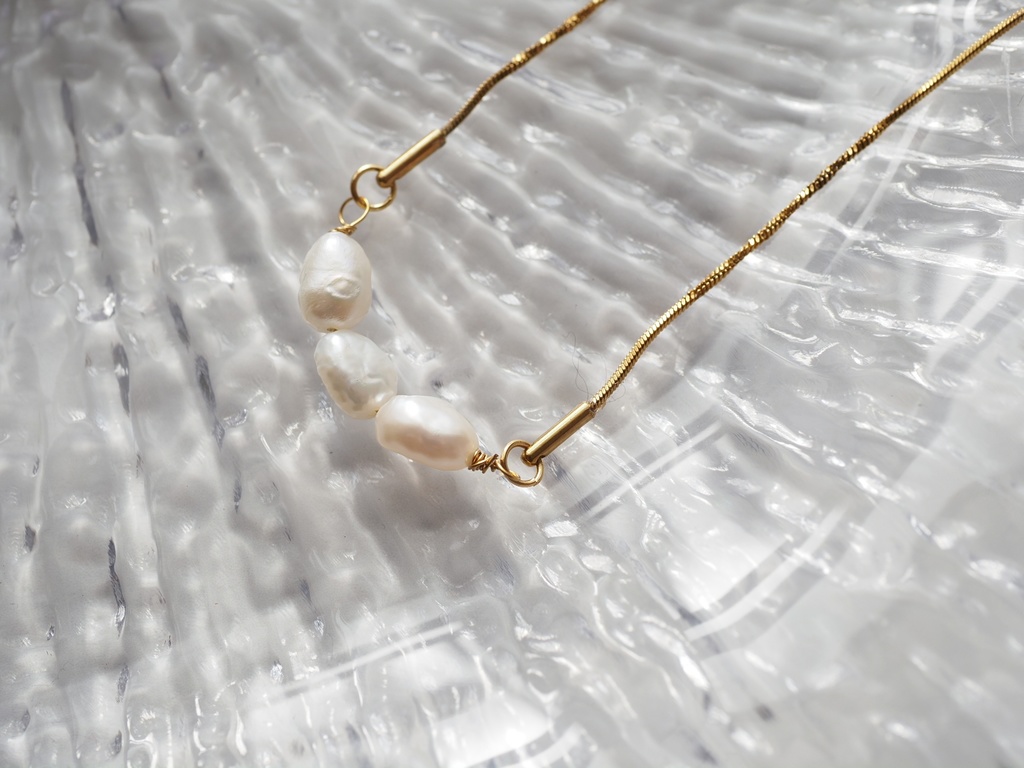 淡水パールネックレス