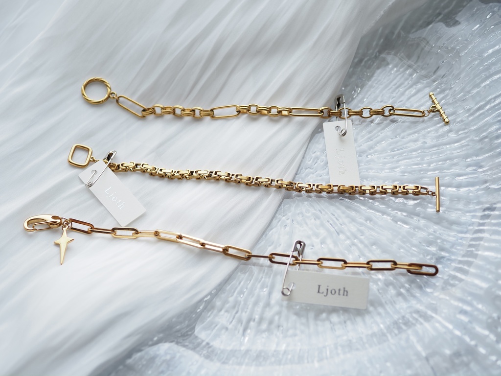 サージカルステンレスブレスレット②