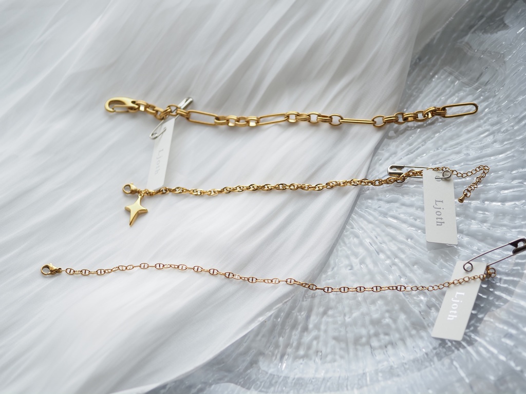 サージカルステンレスブレスレット③