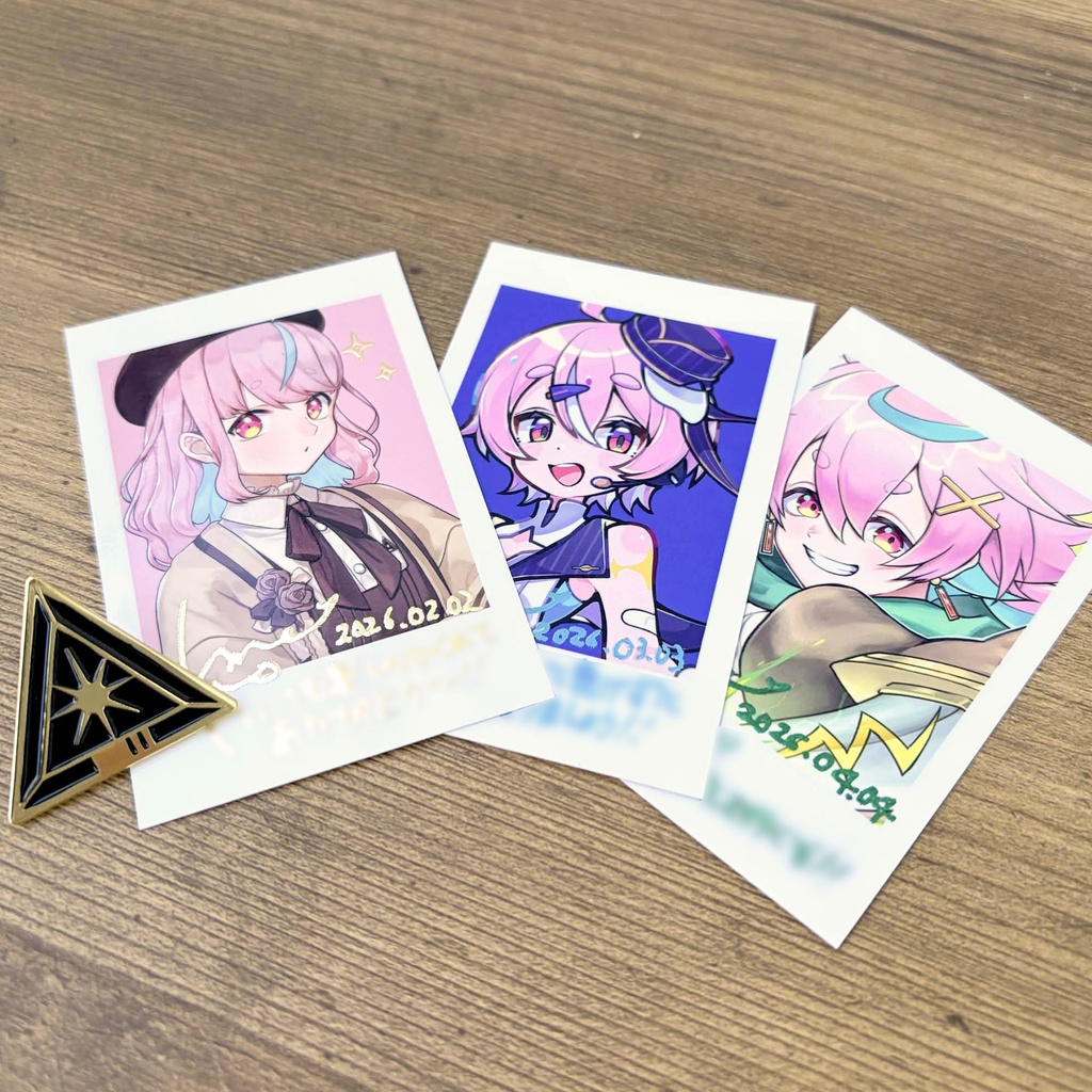 【大豊穣祭2025】箔押しサイン&メッセージ入チェキ