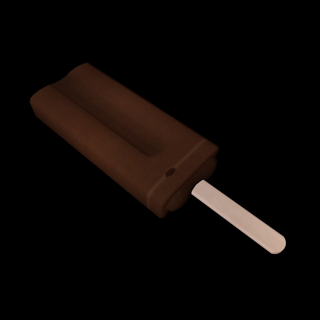lowpoly choco fudge(초코퍼지)