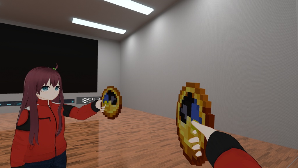 VRChat OSC Minecraft Clock