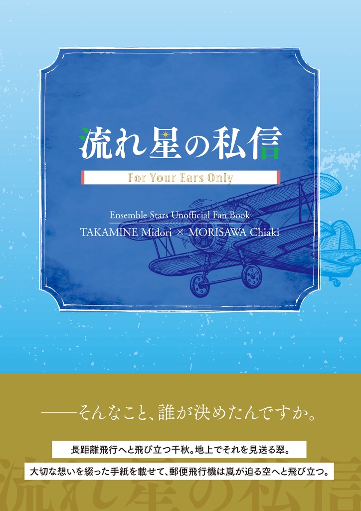 流れ星の私信