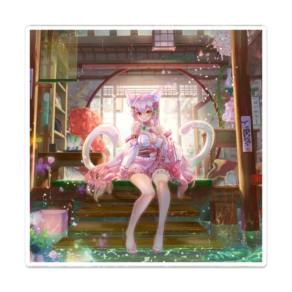 【1周年記念】鴇白こはく アクリルバッジ