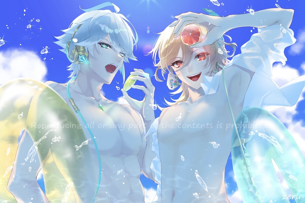 アルカヴェ 夏のクリアポストカード