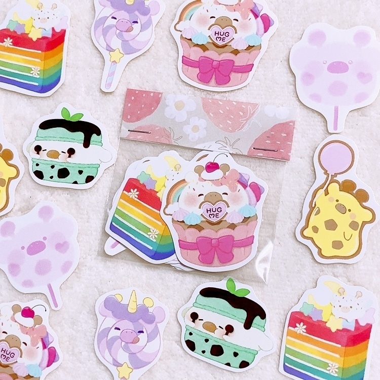 さきりんフレークシール(ゆめかわスイーツ)