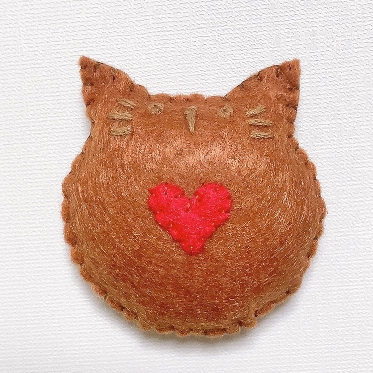 2月14日フェルトマグネット