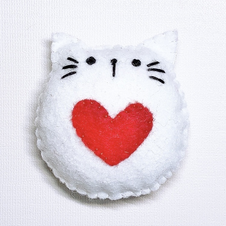 3月1日フェルトマグネット