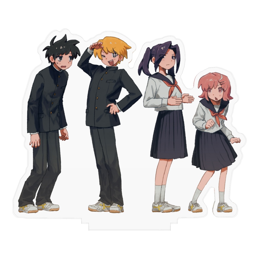 【アクリルスタンド】古今東西☆輝木くん みんな一緒