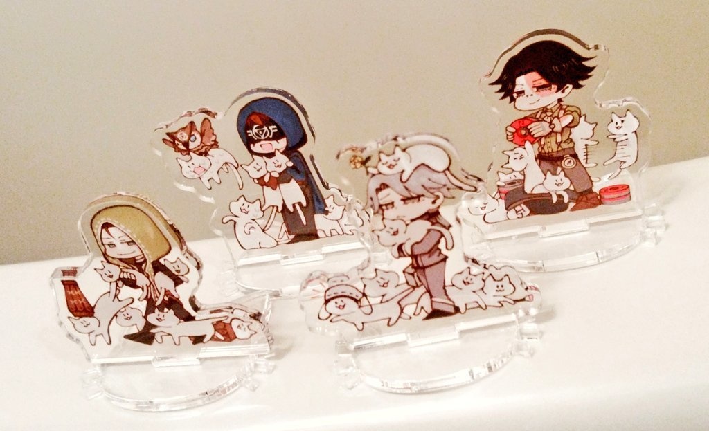 【ててご】ねこ回収アクスタ【探/傭/占/納】