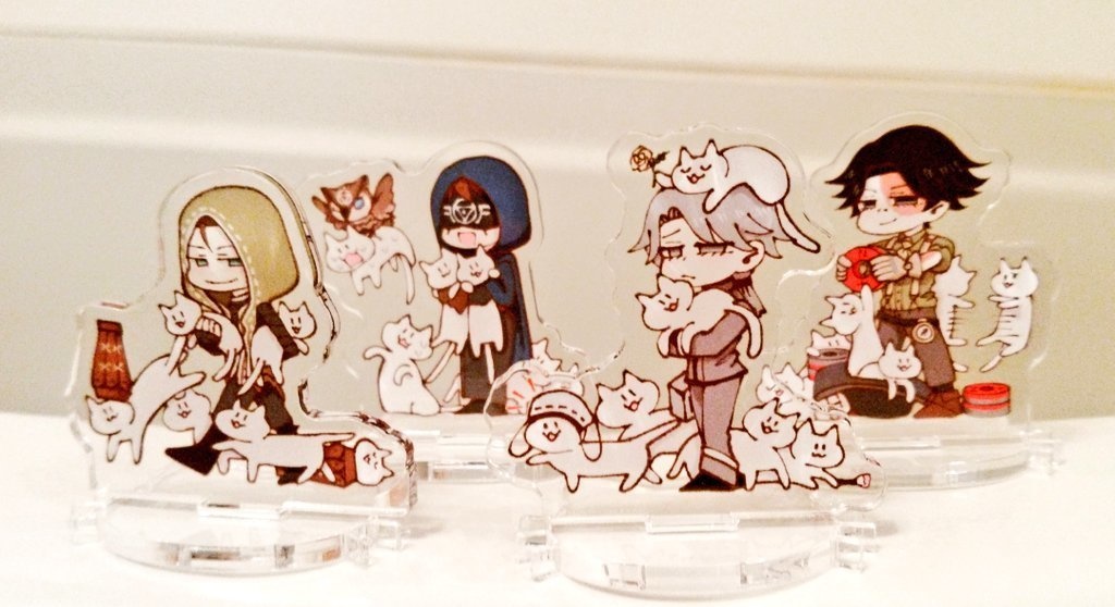 【ててご】ねこ回収アクスタ【探/傭/占/納】