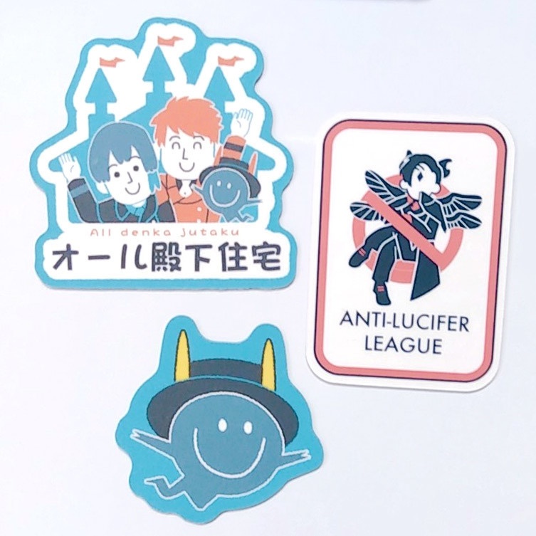 魔界なんちゃってマグネットステッカーセット