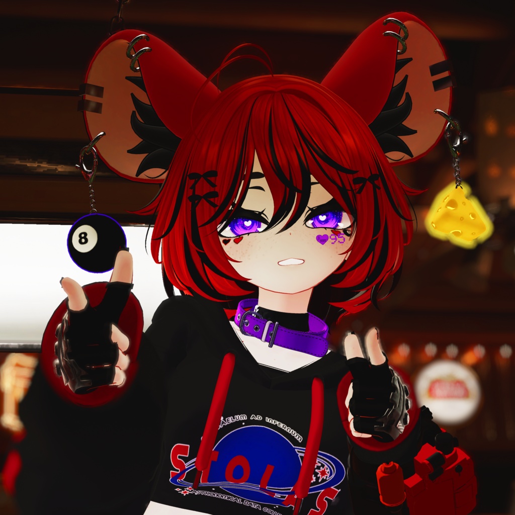 オリジナル3Dモデル『K1tt襟』K1ttcollar
