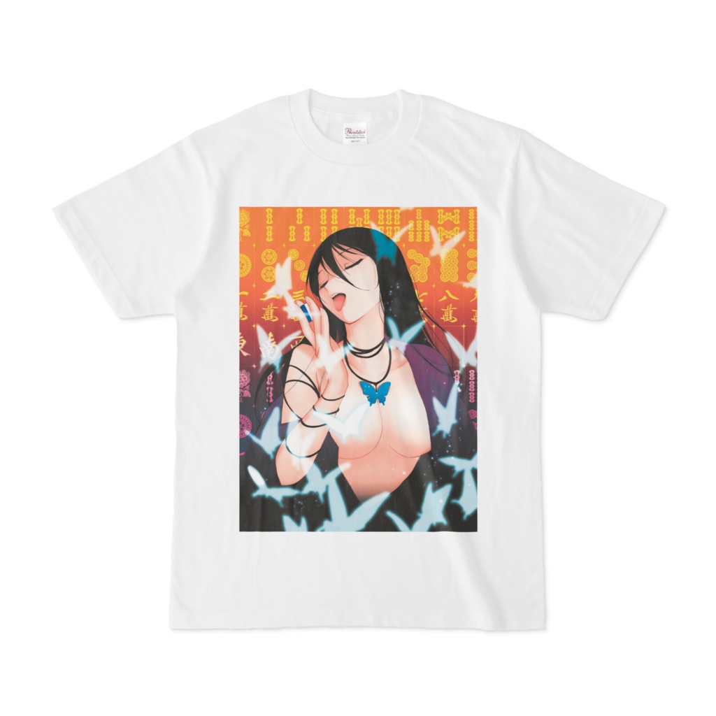 『笑うあげは』Tシャツ_02