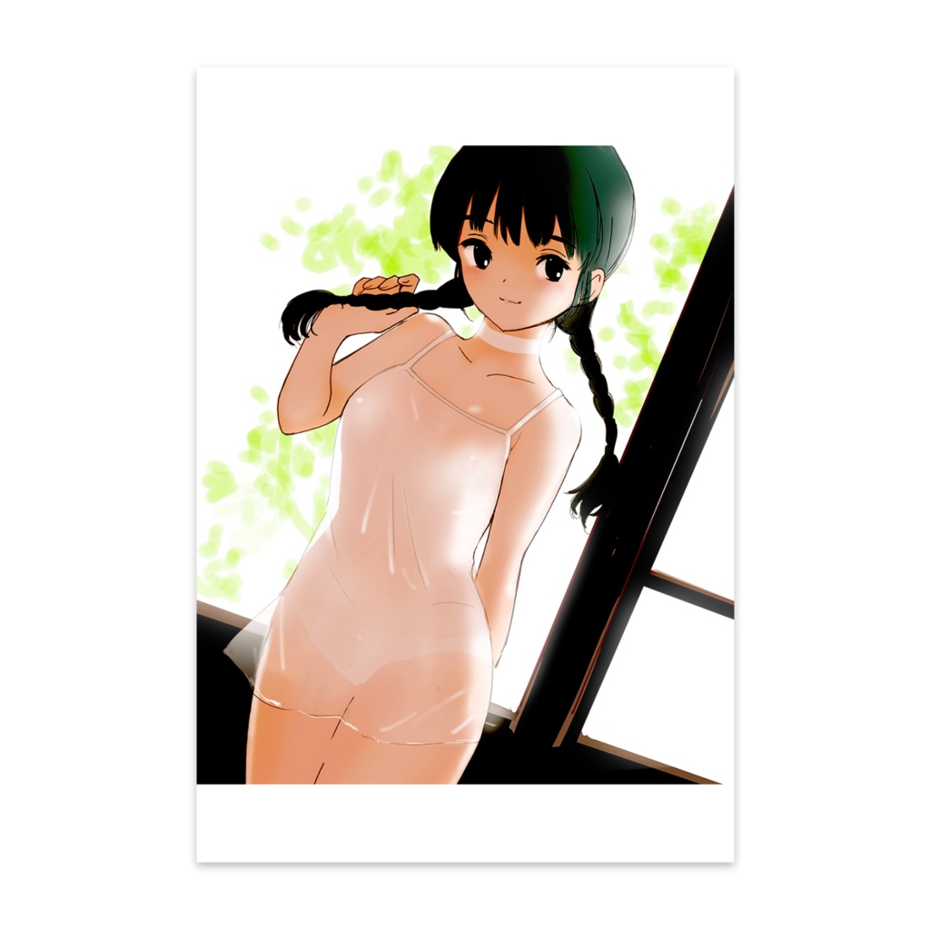 おさげ髪ちゃん_夏