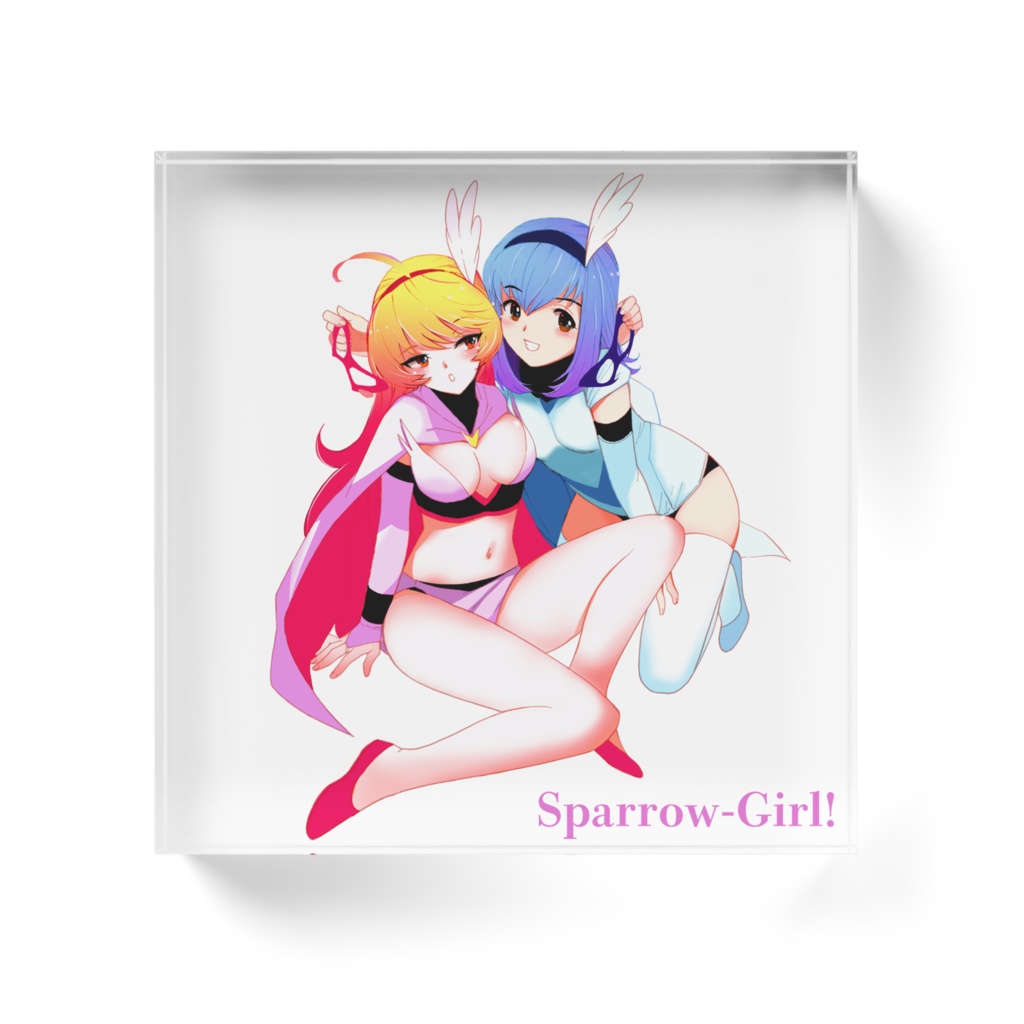 スパローガール!_アクリルブロック