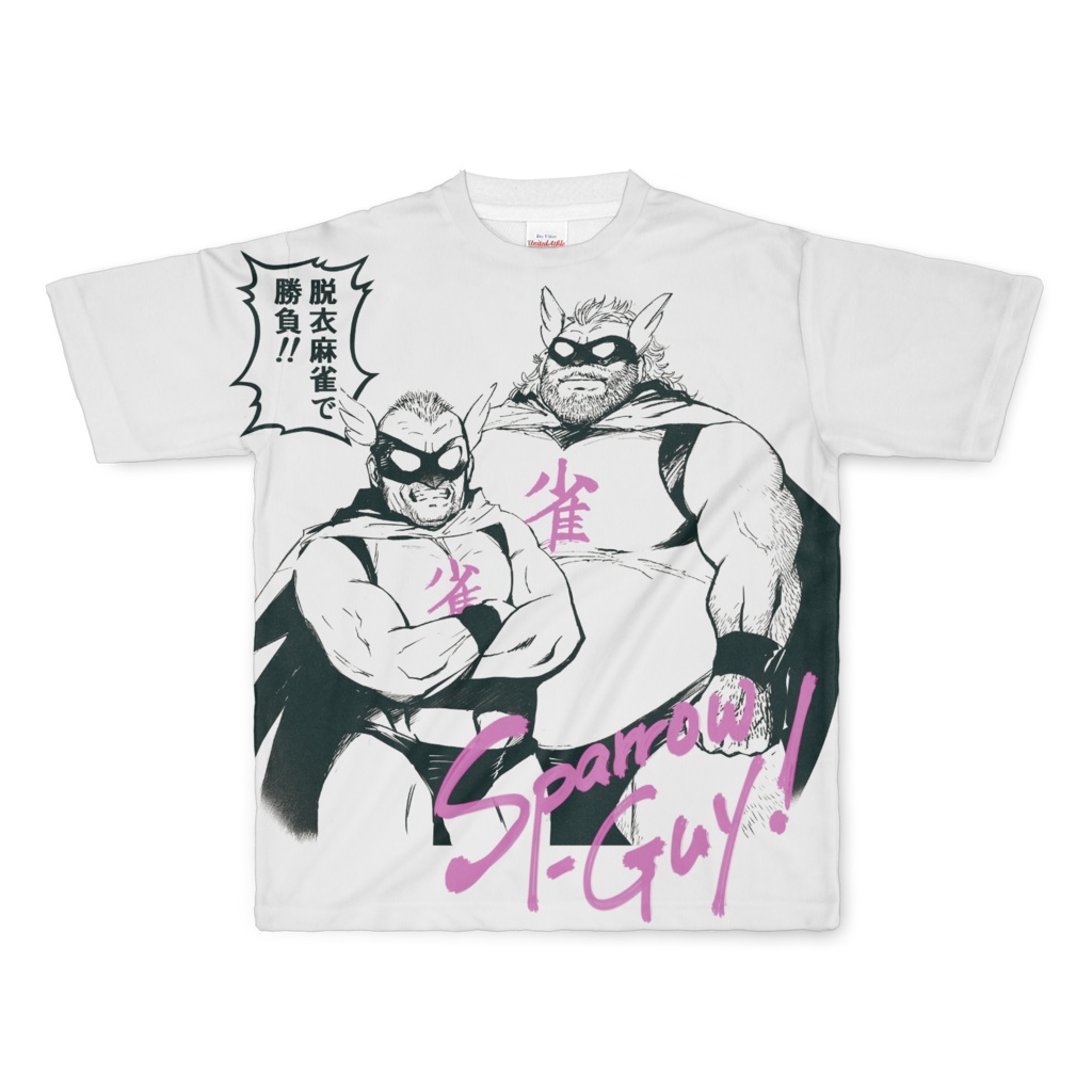 スパローガイ_フルグラフィックTシャツ