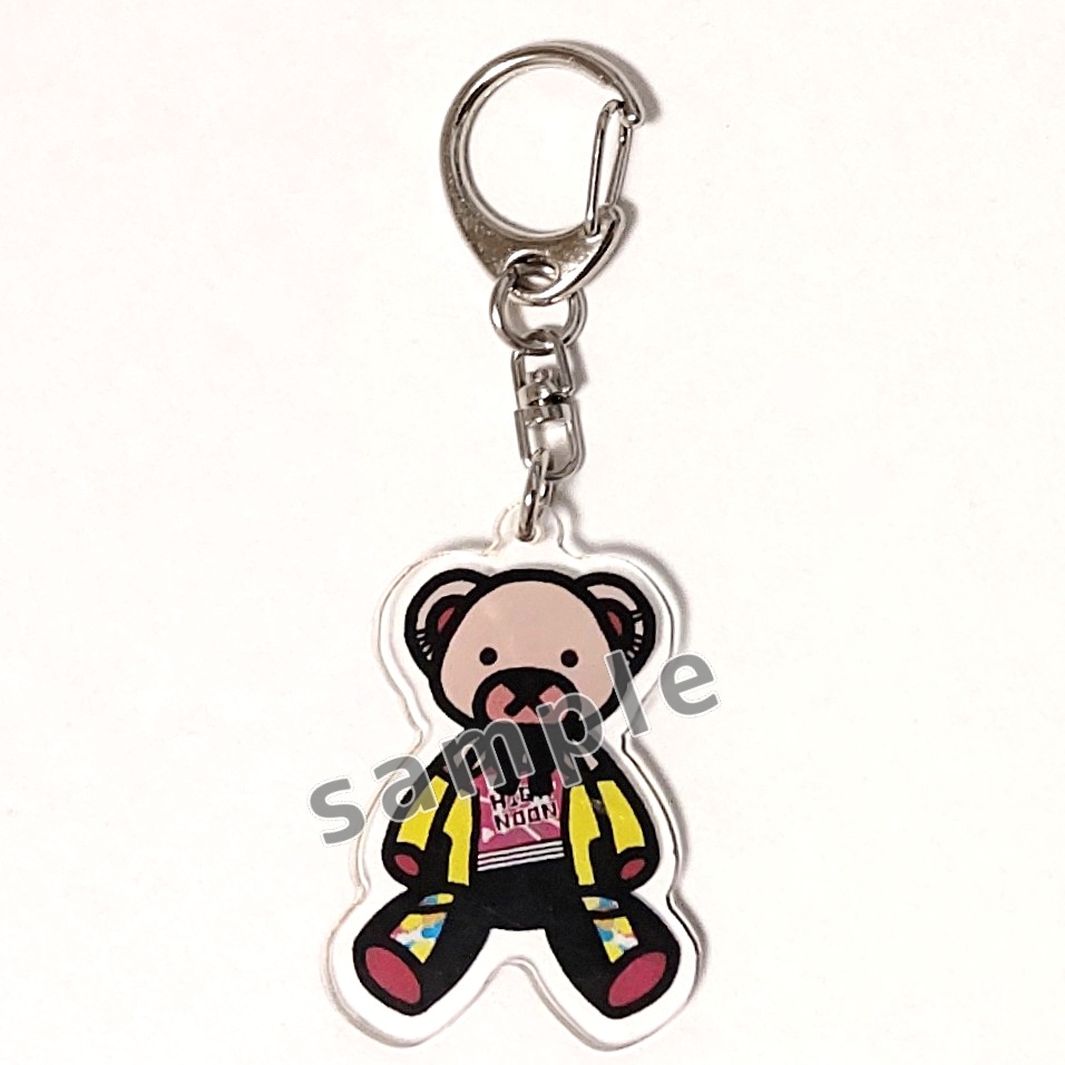 B.M.C.イメージテディベアアクリルキーホルダー