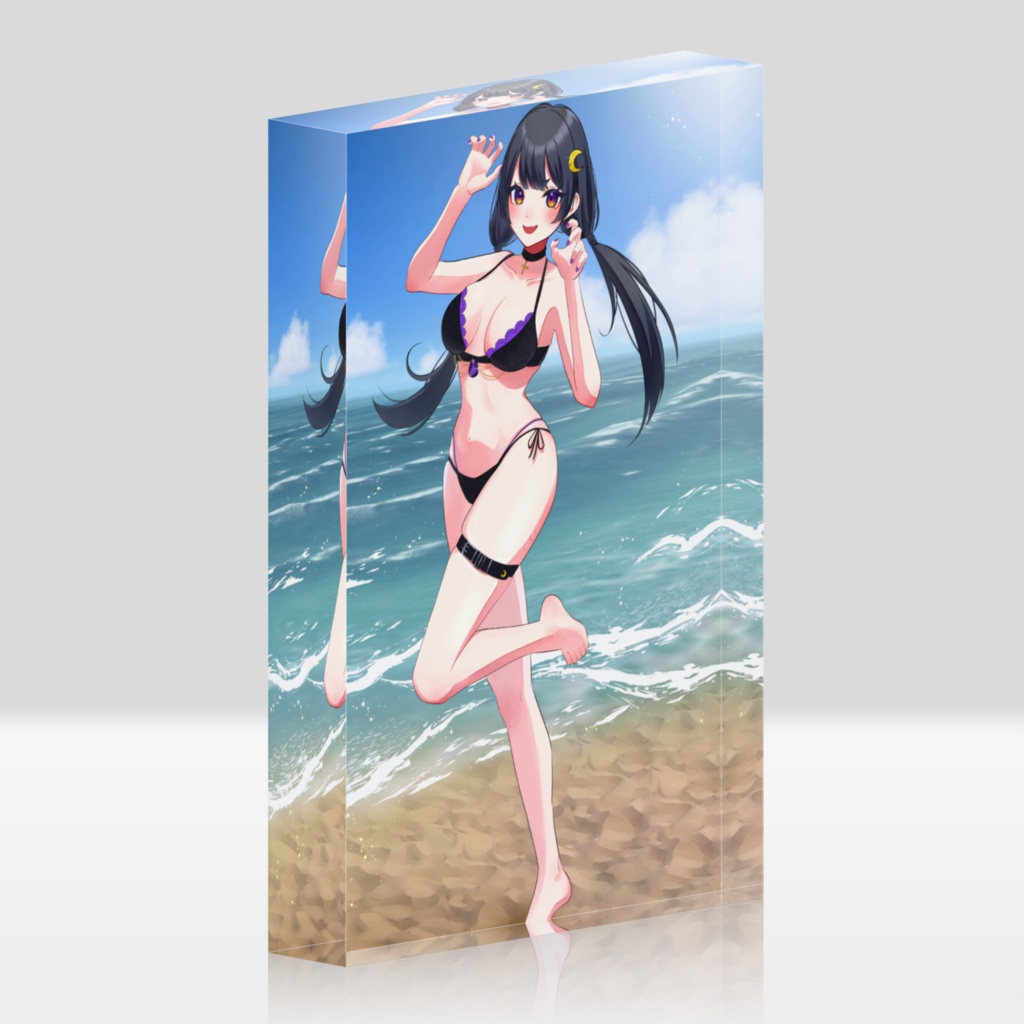姉崎月生誕祭記念 アクリルブロック‐100×148㎜