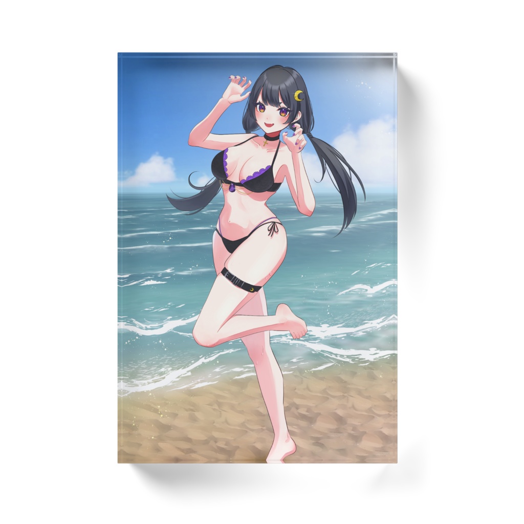 姉崎月生誕祭記念 アクリルブロック‐100×148㎜