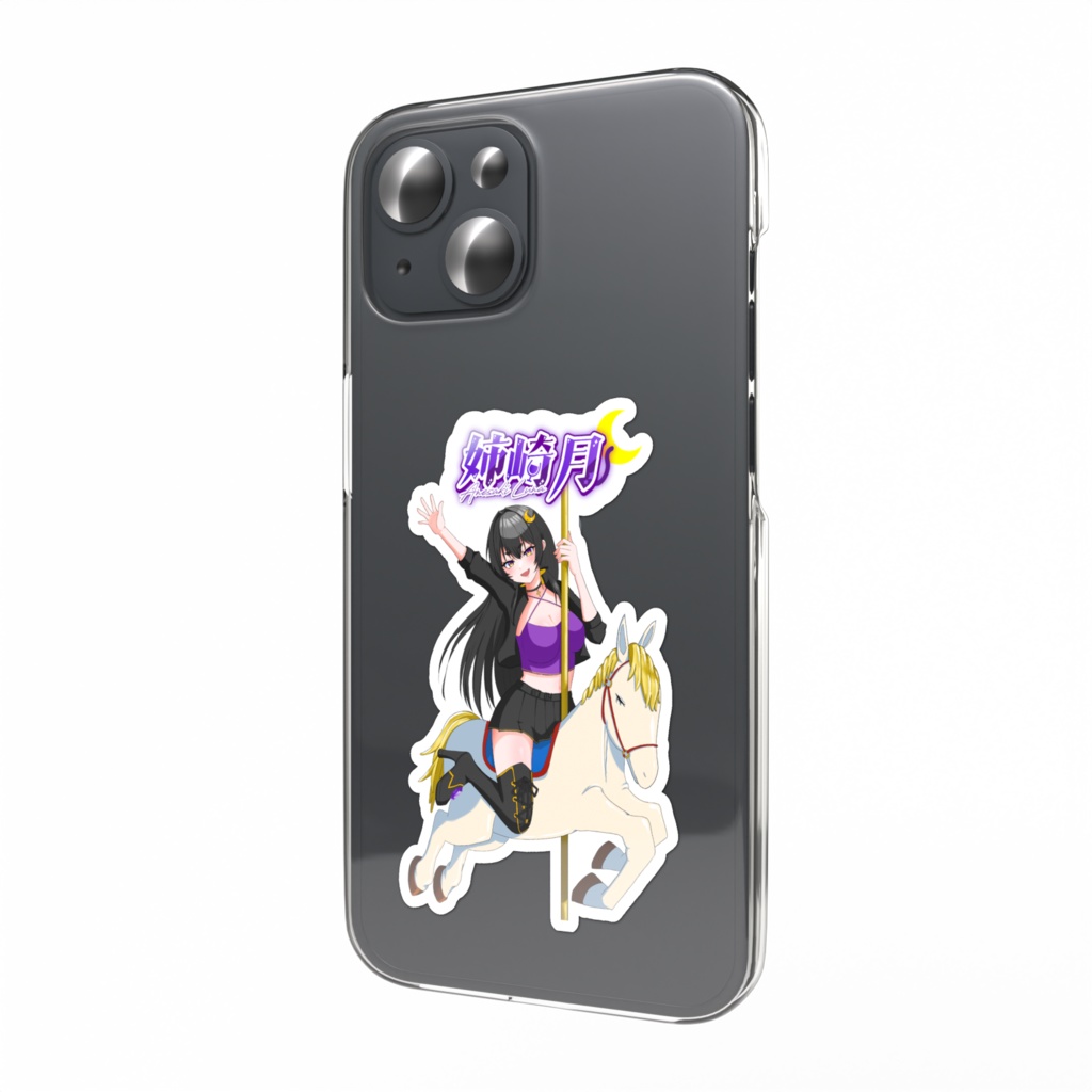 姉崎月３周年ver スマホステッカー - 縦