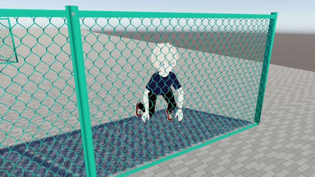 VRChat想定 ネットフェンス