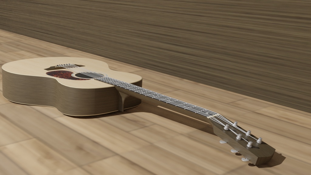 VRChat想定 アコースティックギター サウンド有りVersion