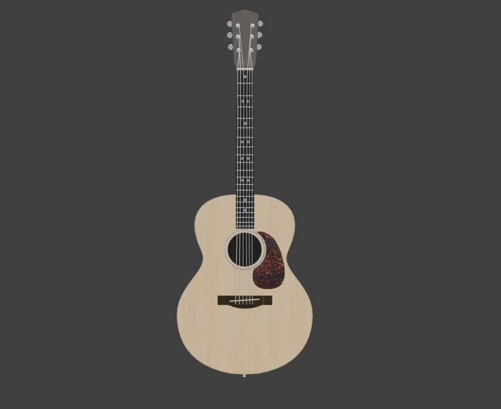 VRChat想定 アコースティックギター サウンド有りVersion