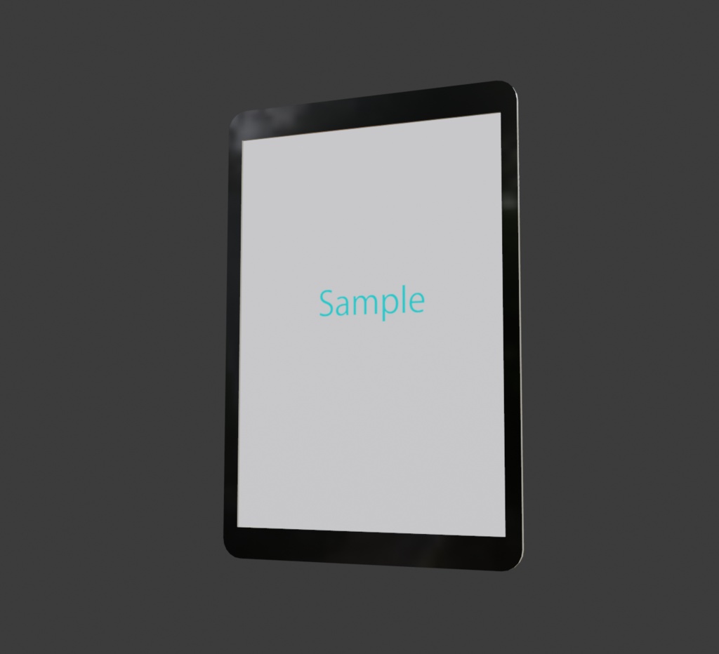 VRChat想定 ペラペラタブレット - 雑貨屋MeHer - BOOTH
