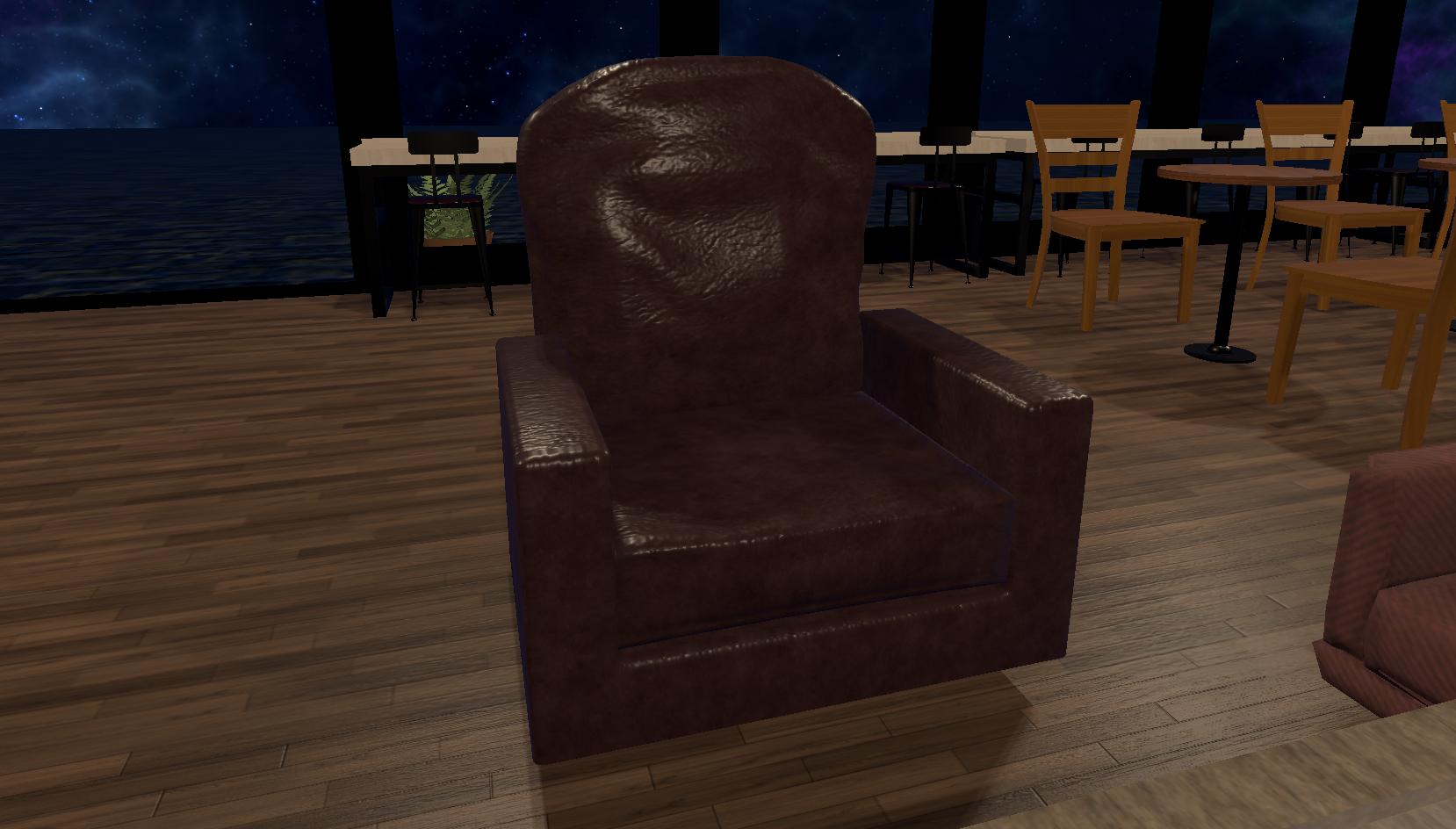 VRChat想定 一人掛けソファ