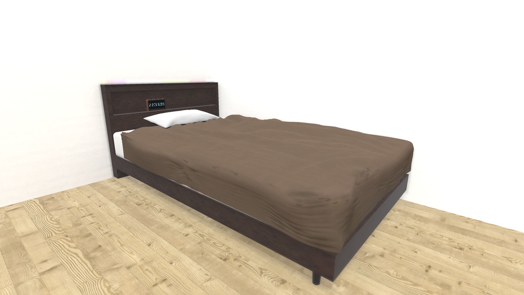 VRChat想定 カジュアルベッド