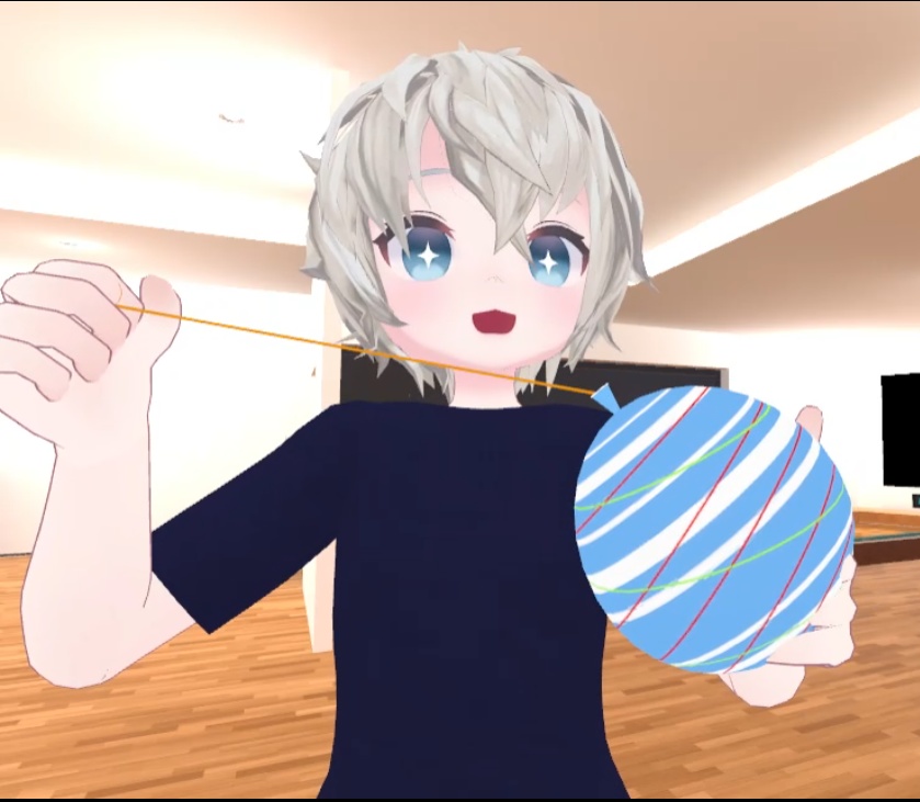 VRChat想定 水風船ヨーヨー