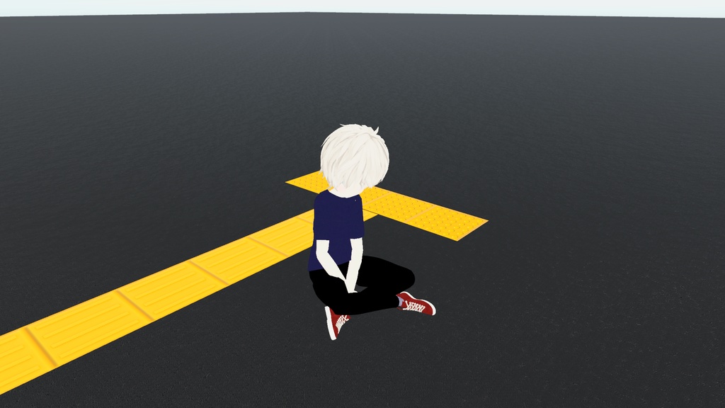 VRChat想定 アスファルト