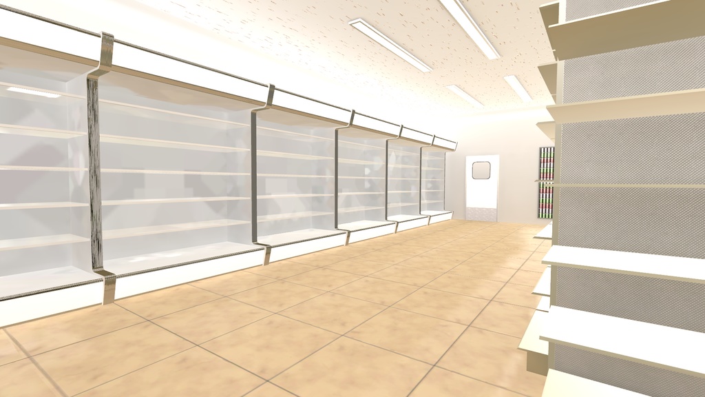 VRChat想定 コンビニエンスストア