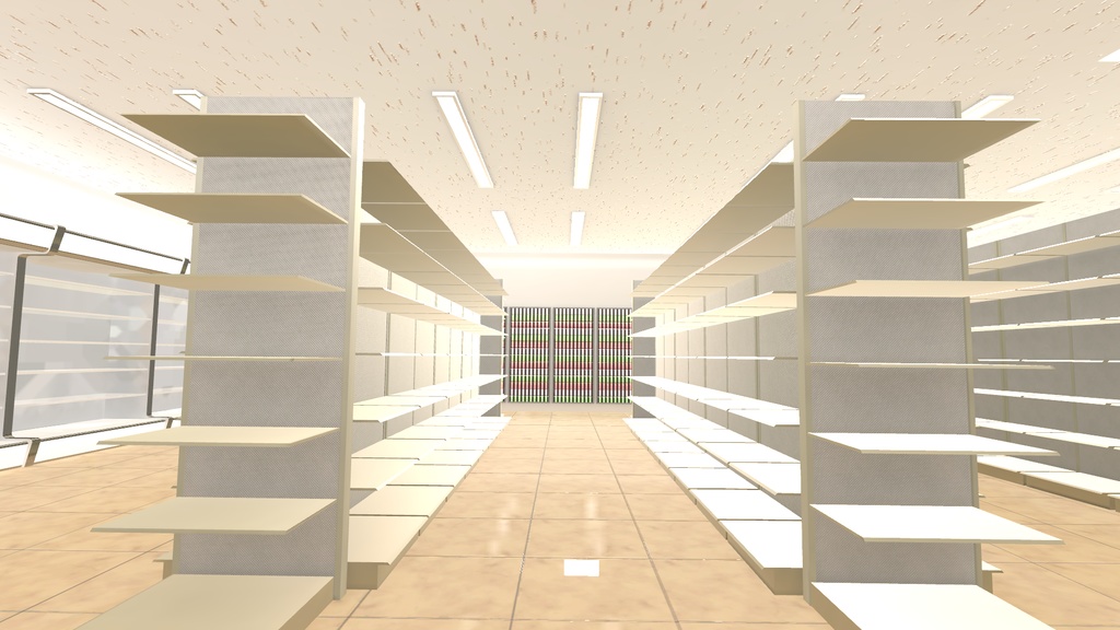 VRChat想定 コンビニエンスストア