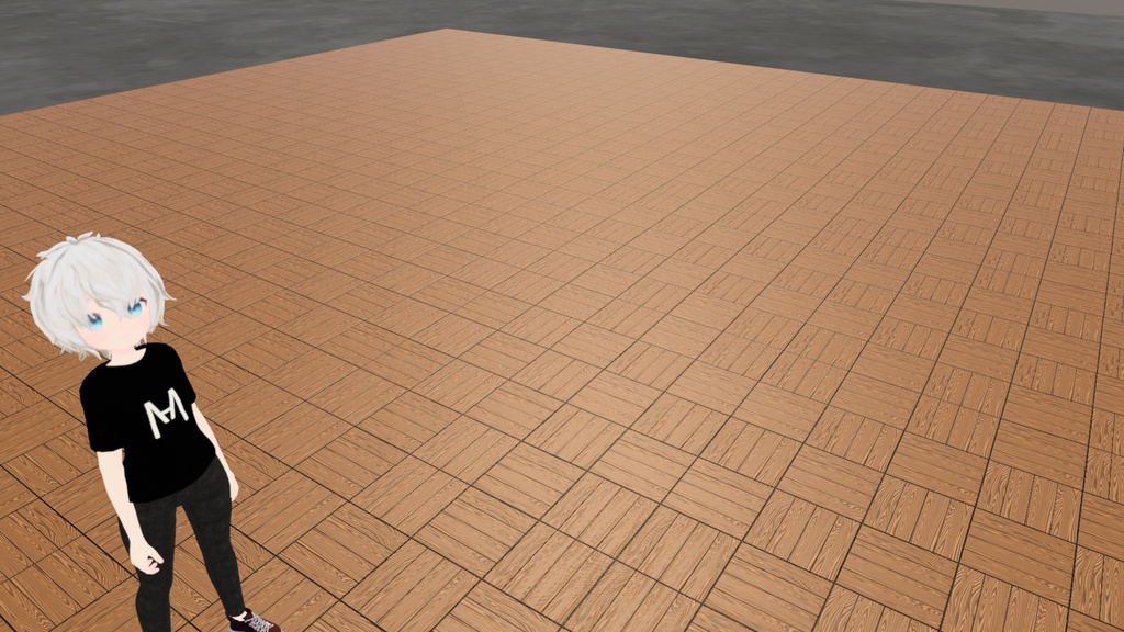 VRChat想定 ウッドタイル