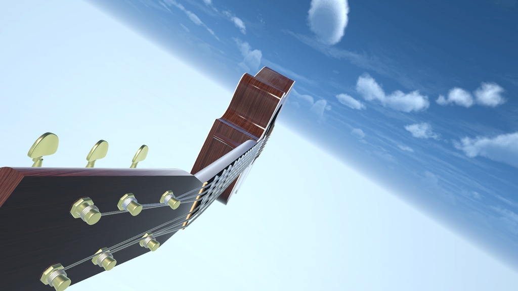 VRC想定 アコースティックギター(Cut-Away)