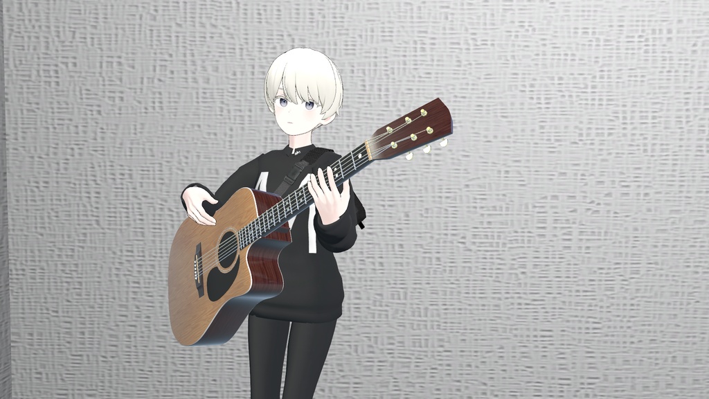 VRC想定 アコースティックギター(Cut-Away)