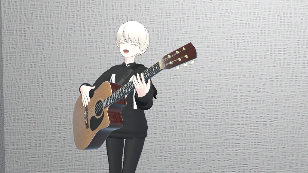 VRC想定 アコースティックギター(Cut-Away)