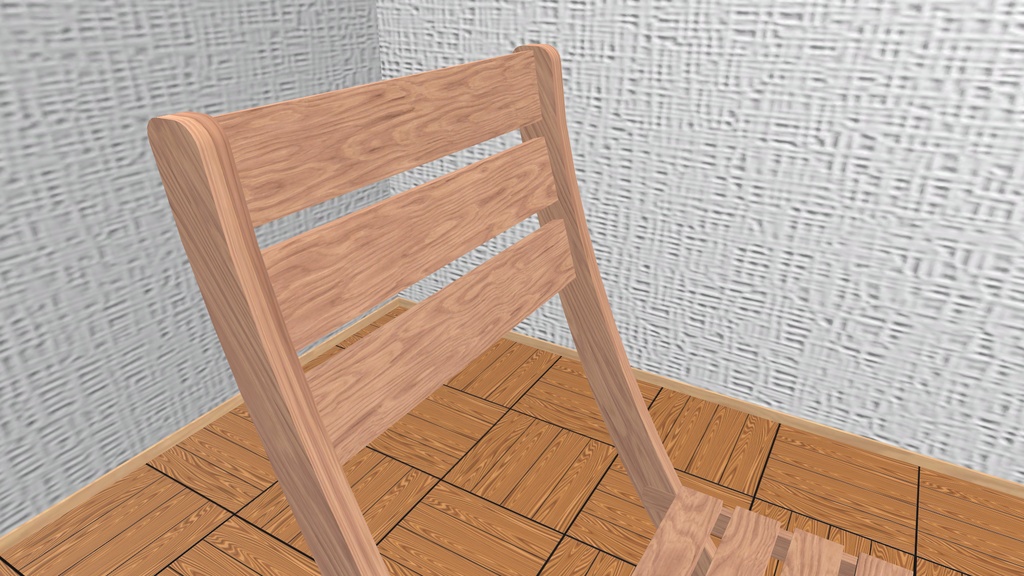 VRChat想定 ガーデンテーブル&チェア