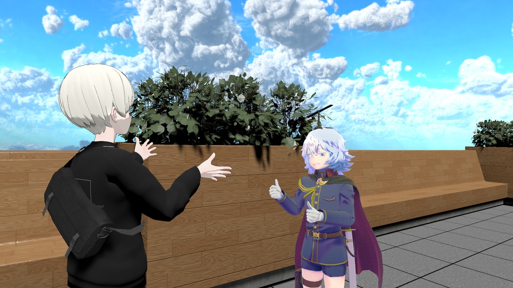 VRChat想定 休憩スペース