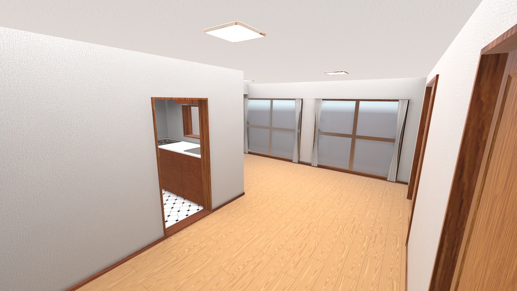 VRChat想定 2LDK
