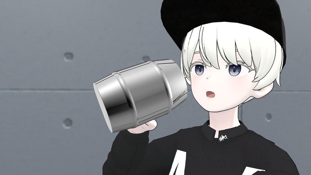 VRChat想定 カラカラハイボールジョッキ